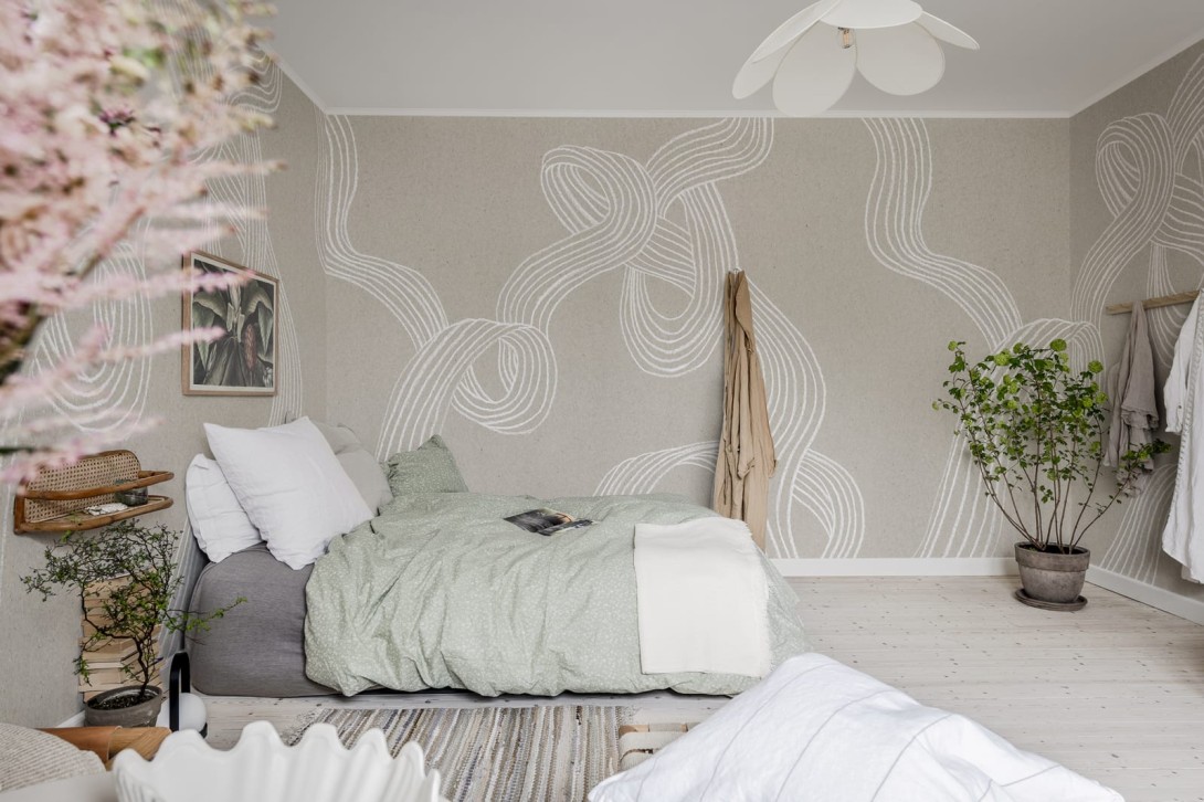 Rebel Walls Simplicity R18421 Stripes, Sand - mural w artystyczne paski