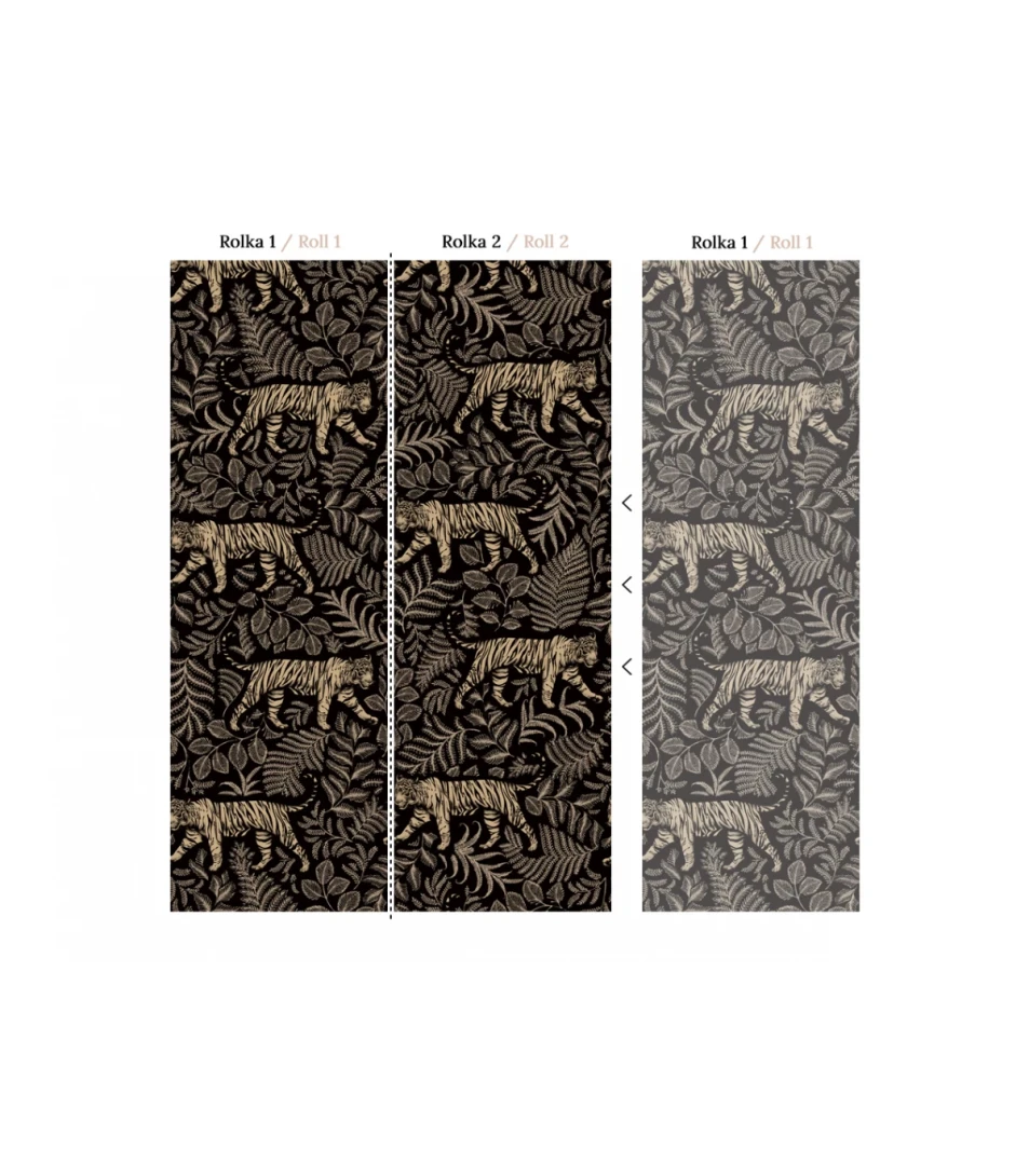 Wallcolors Medicine Camouflaged Tiger  - mural z tygrysami