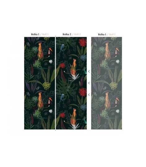 Wallcolors Medicine Wildlife  - mural z dżunglą
