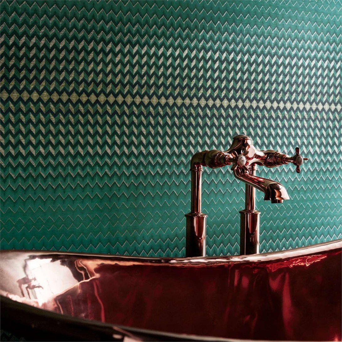 Anthology 111872 05 Modulate - tapeta z motywem zygzaków