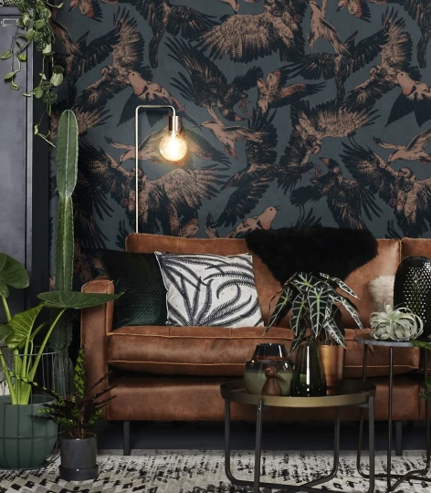 Wallcolors Medicine Birds Soaring  - mural z szybującymi ptakami