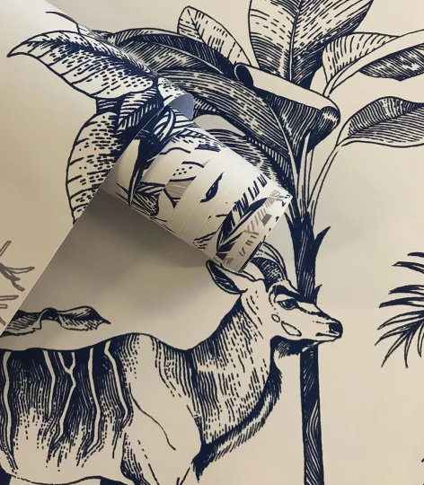 Wallcolors Medicine Power Of Jungle Sepia  - mural z dżunglą