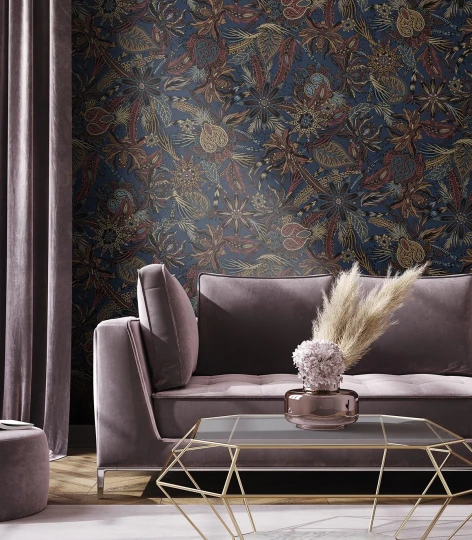 Wallcolors Medicine Oriental Flower  - mural botaniczny