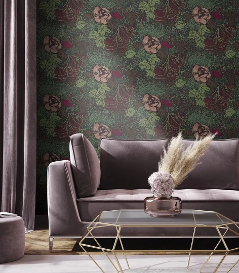 Wallcolors Medicine Flower Paradise  - mural botaniczny