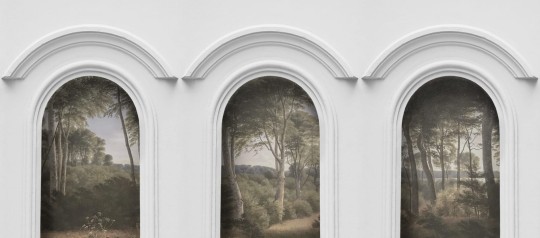 Rebel Walls R16301 Scenery Forest Vaults - mural ze sklepieniem