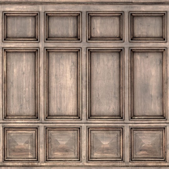 Rebel Walls R17752 Scenery Oxford Oak - mural imitujący boazerię