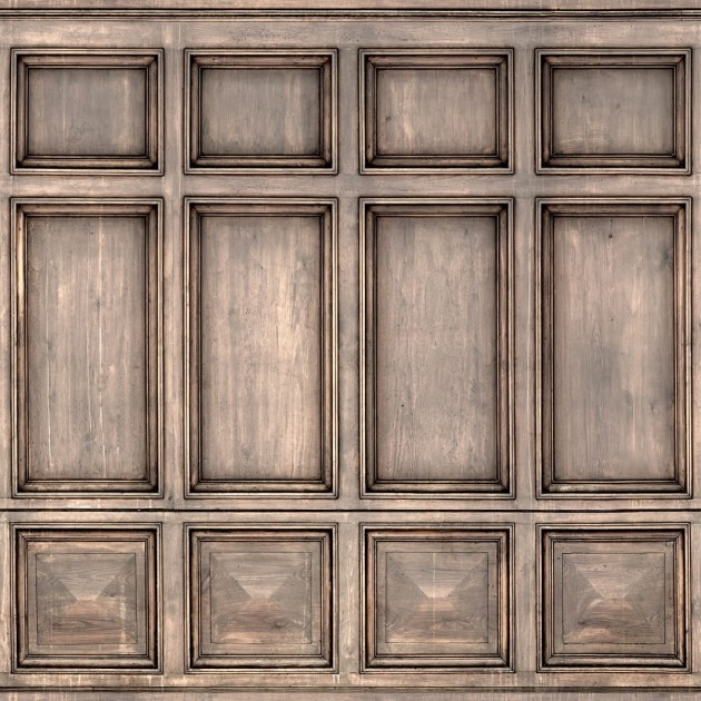 Rebel Walls R17752 Scenery Oxford Oak - mural imitujący boazerię