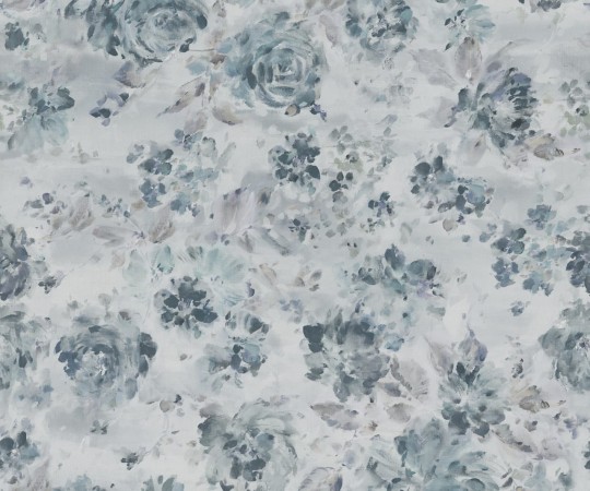 Rebel Walls R17822 Scenery Fontville Light Blue - mural w róże