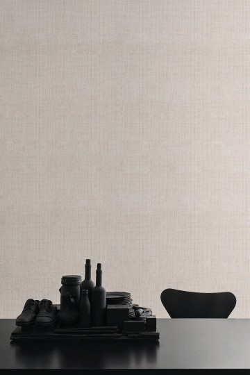 London Art 50102 Prime Wallpaper Bianco Crema - mural minimalistyczny