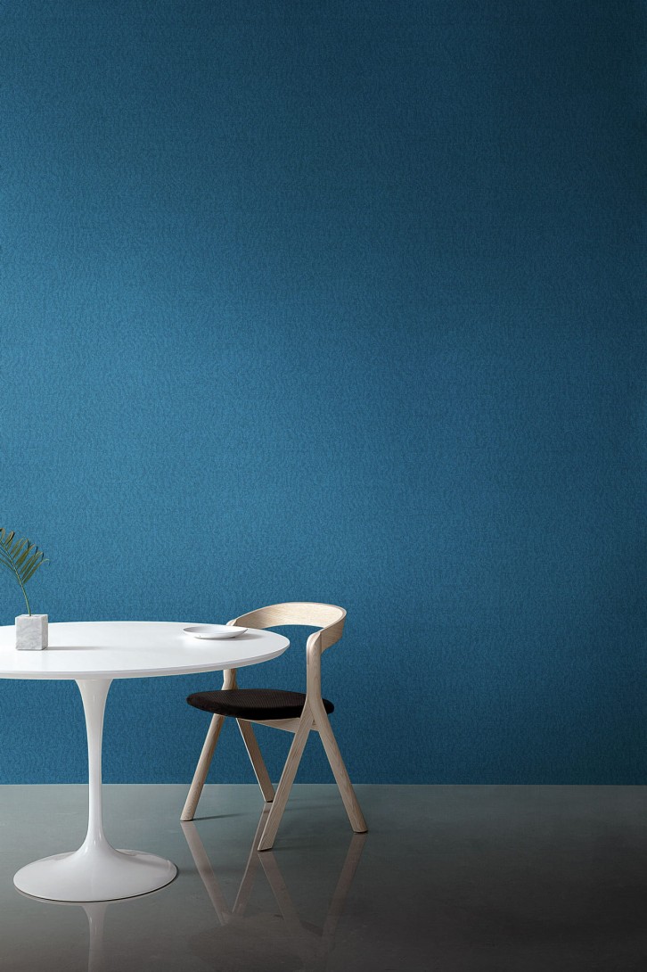 London Art 50109 Prime Wallpaper Blu Baltico - mural minimalistyczny