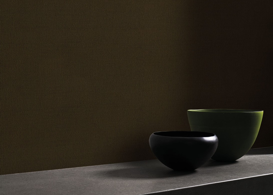 London Art 50111 Prime Wallpaper Terra D’ombra - mural minimalistyczny