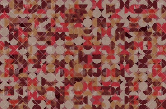 London Art T03S03 1 The Daydreamer Who Are You - mural geometryczny