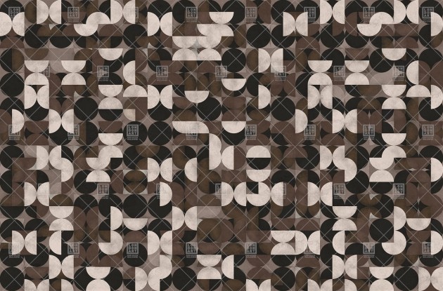 London Art T03S03 2 The Daydreamer Who Are You - mural geometryczny