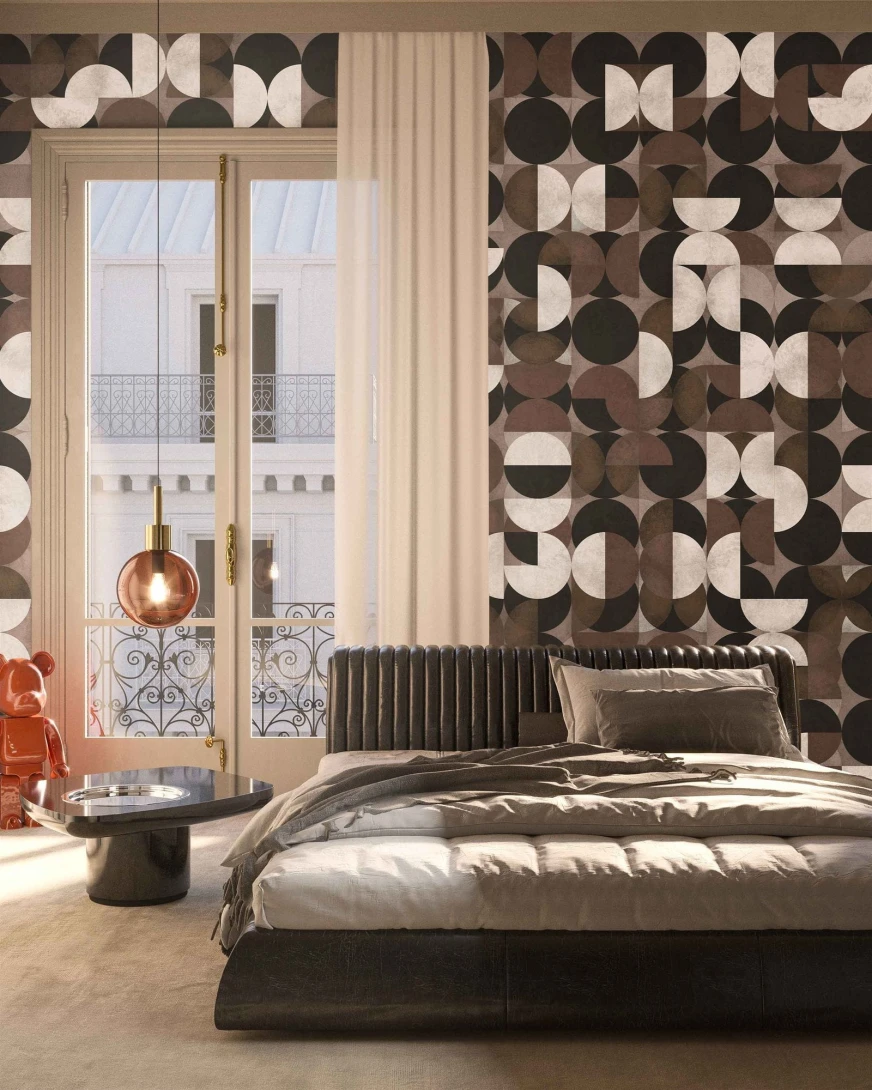 London Art T03S03 3 The Daydreamer Who Are You - mural geometryczny