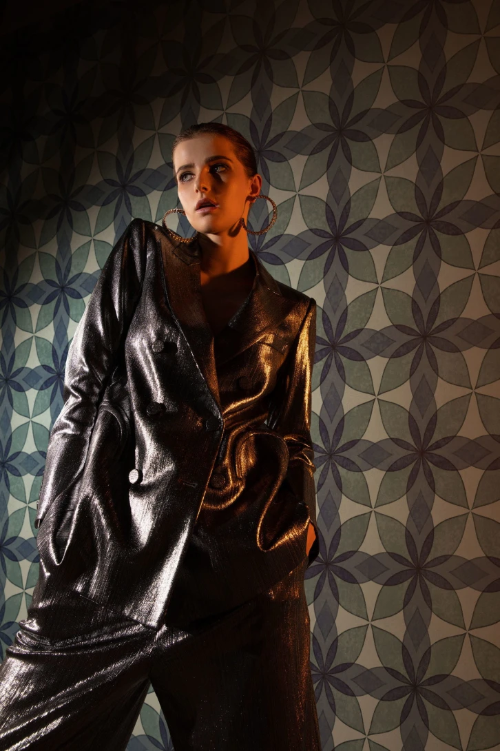 London Art T03S05 2 The Daydreamer Empty Glass - mural geometryczny