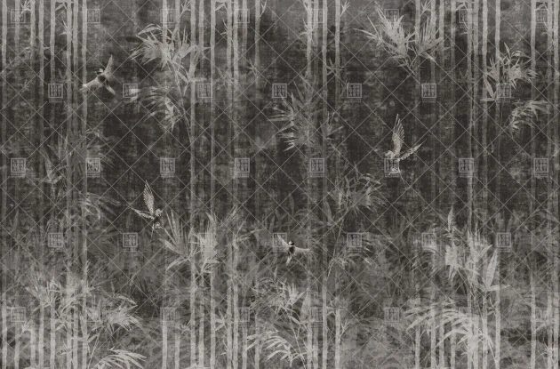 London Art T04S01 2 The Daydreamer Till Next Goodbye - mural botaniczny