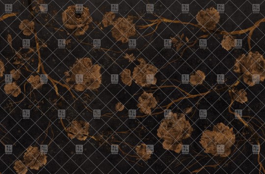 London Art T04S02 3 The Daydreamer All Fingerprint File - mural w kwiaty