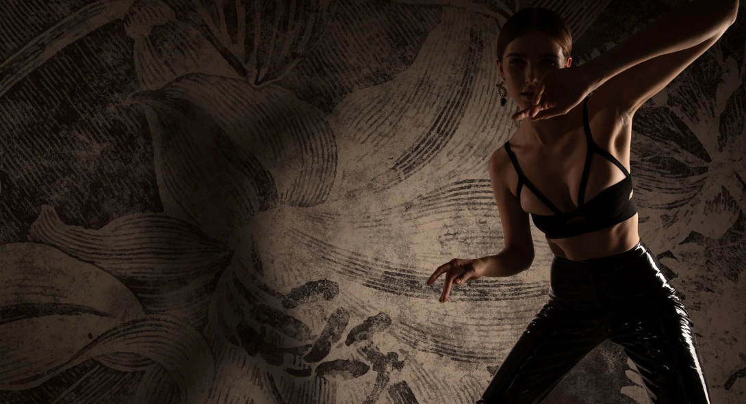 London Art T04S04 1A The Daydreamer Luxury - mural botaniczny