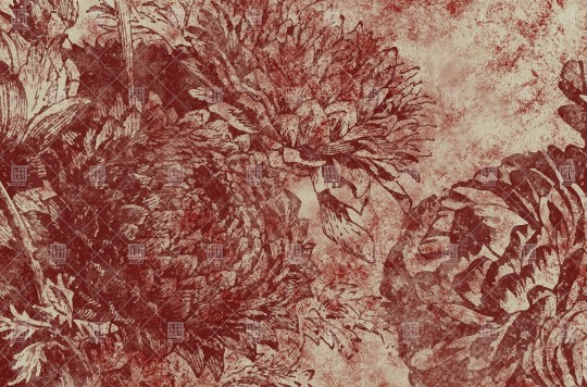 London Art T04S04 1B The Daydreamer Luxury - mural botaniczny