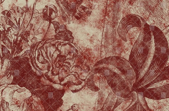 London Art T04S04 1C The Daydreamer Luxury - mural botaniczny