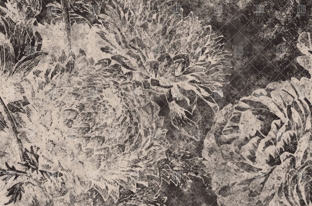 London Art T04S04 2B The Daydreamer Luxury - mural botaniczny