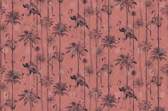 London Art T07S02 1 The Daydreamer Foxey Lady - mural egzotyczny