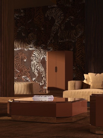 London Art T07S03 1 The Daydreamer Are You Experienced? - mural z tygrysami