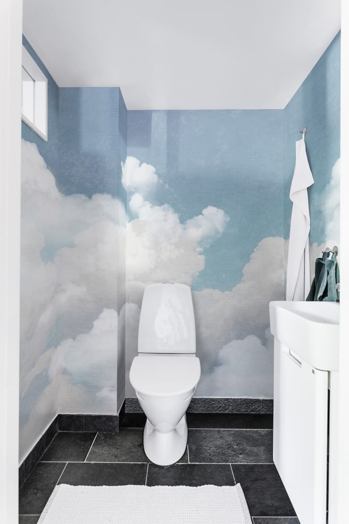 Rebel Walls R14011 Dreamland Cuddle Clouds - mural w chmury 