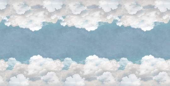 Rebel Walls R14012 Dreamland Cuddle Clouds Ceiling - mural w chmury