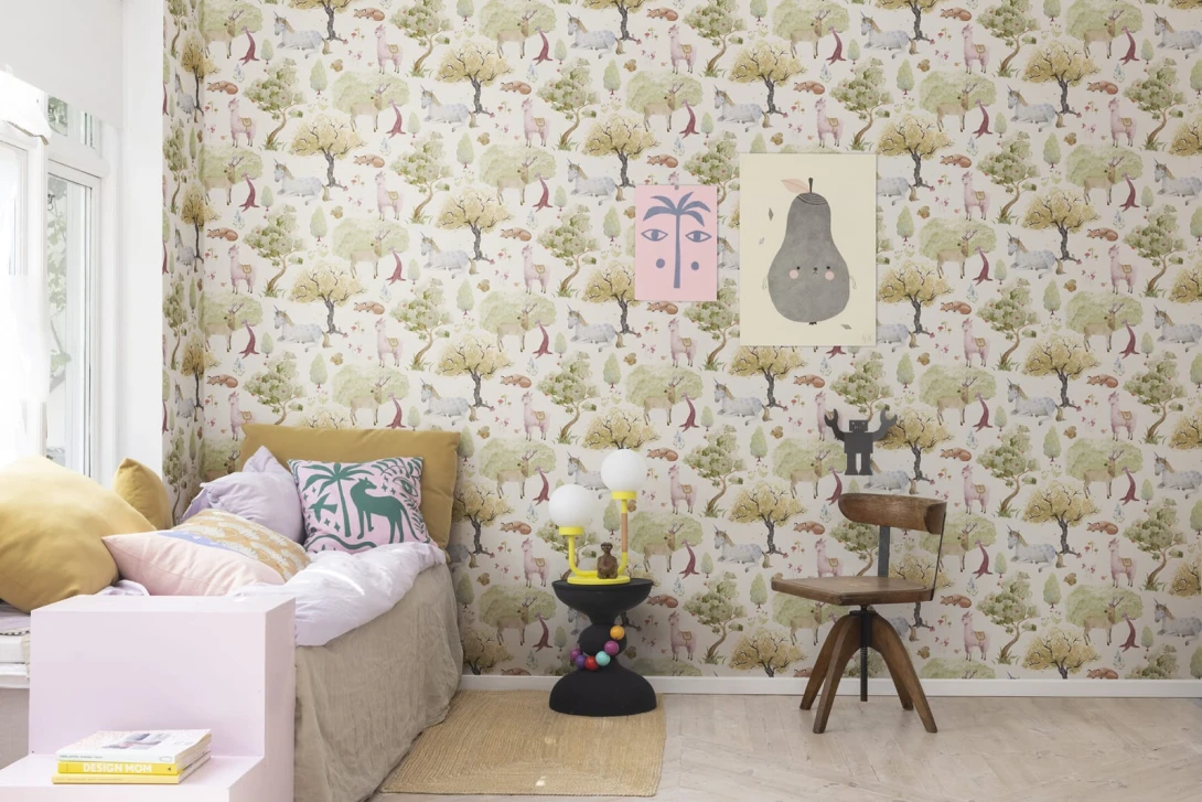 Rebel Walls R18051 Dreamland Dreamland Sand - tapeta leśna