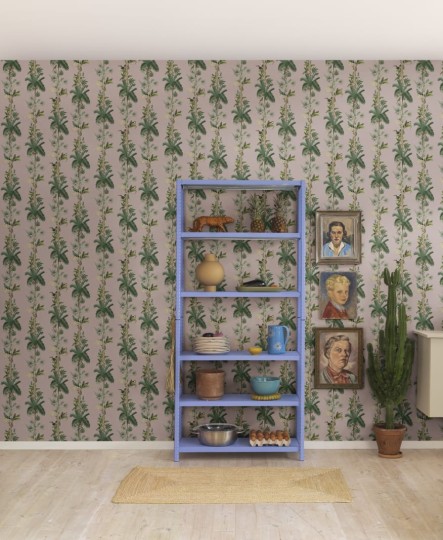 Rebel Walls R18104 Dreamland Monkey Island Pink - tapeta z małpkami