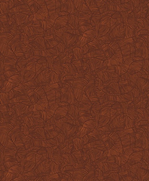 Zoom TUL402 Tula Lufa Rust - tapeta w zaplątane linie