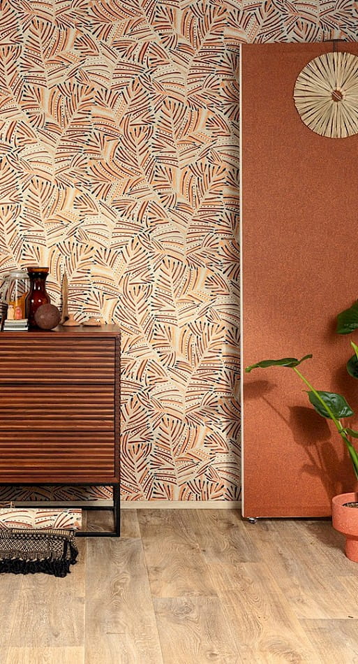 Zoom TUL503 Tula Goanna Rust - tapeta geometryczna