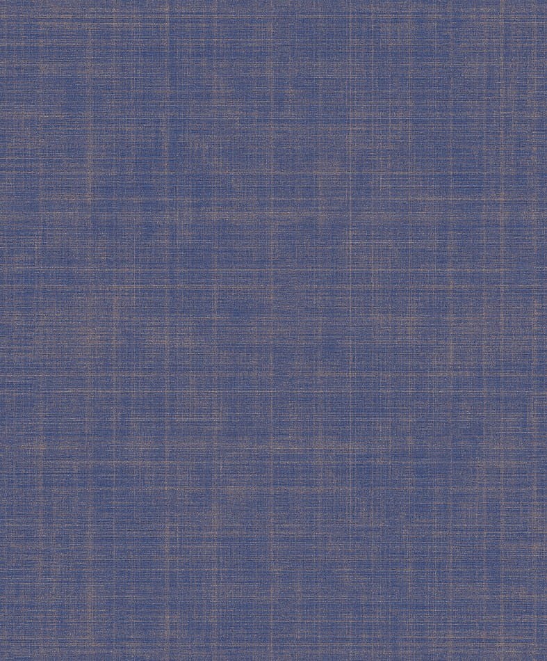 Zoom TUL003 Tula Minna Cobalt - tapeta imitująca tkaninę
