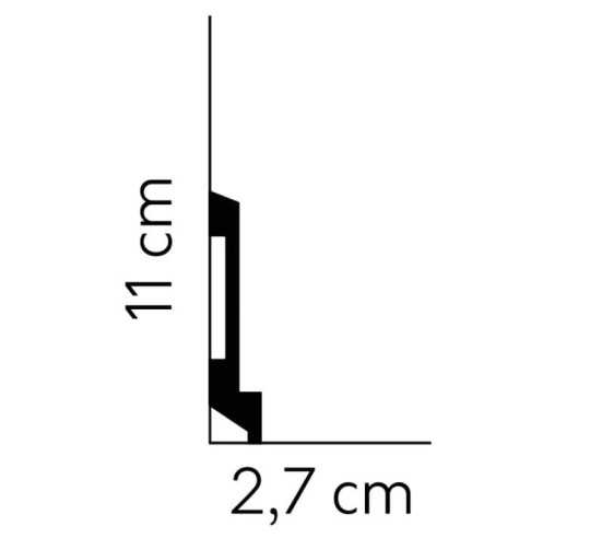 Listwa podłogowa Mardom MD025