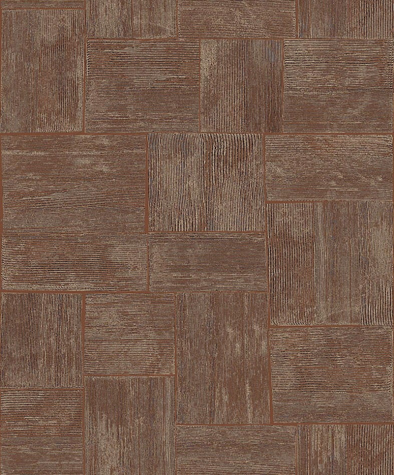 Khroma SPI301 Spirit of Nature Giraldo Rust - tapeta geometryczna