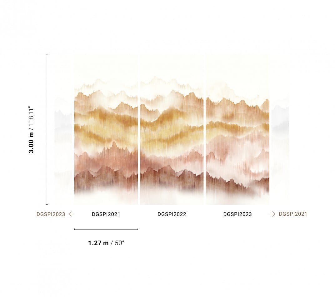 Khroma DGSPI2023 Spirit of Nature Vista Sunset - mural w góry