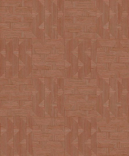 Khroma SPI402 Spirit of Nature Asterion Rust - tapeta geometryczna