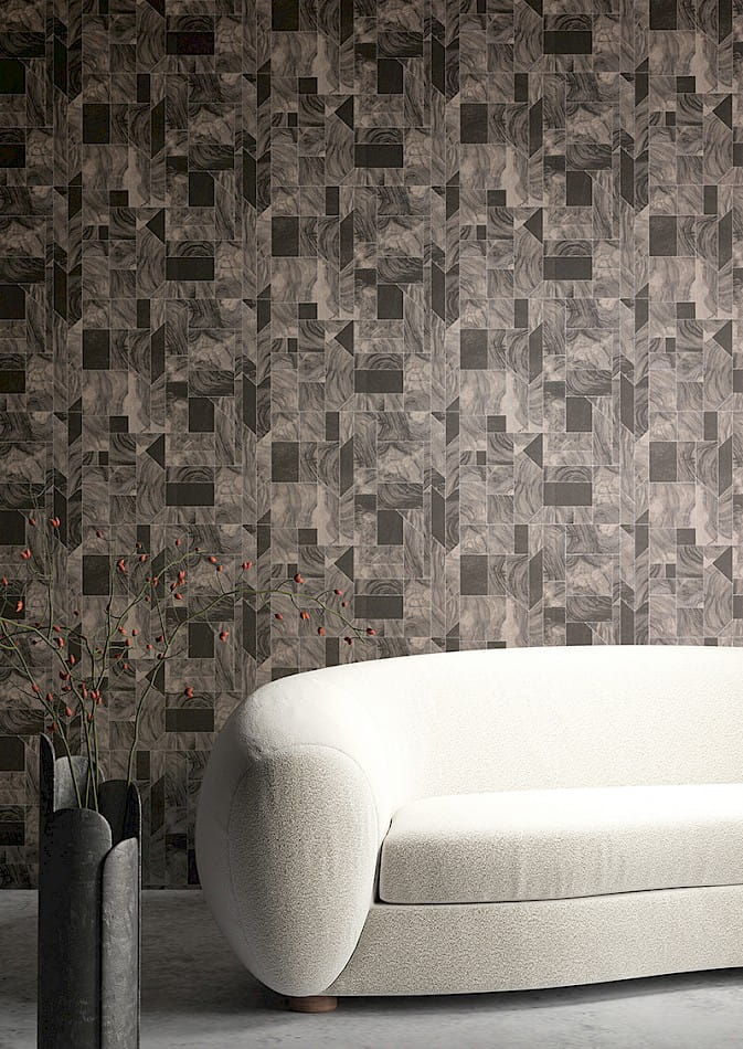Khroma SPI703 Spirit of Nature Theila Stone - tapeta geometryczna