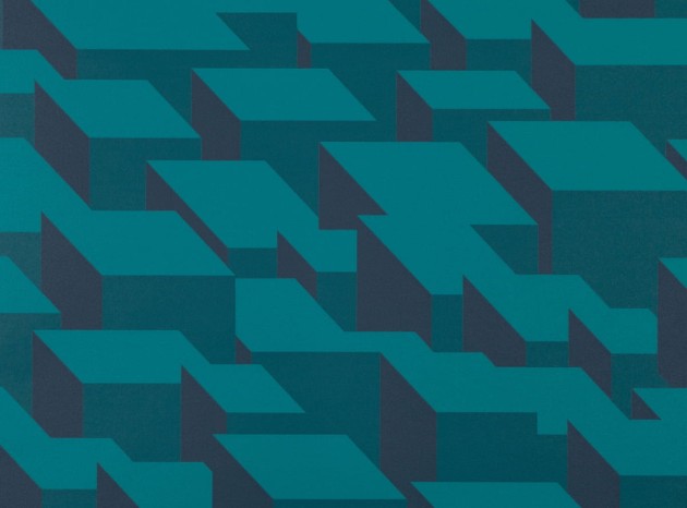 Tapeta Kirkby Design x Eley Kishimoto Cubic Bumps WK800/02 Teal