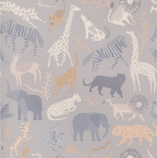 OL / Tapeta Ferm LIVING - Safari 197 - dostępne 2 rolki