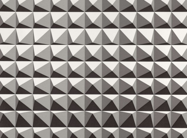 Tapeta Kirkby Design x Eley Kishimoto Domino Pyramid WK801/03 Monochrome