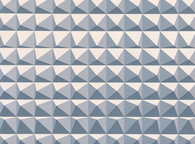 Tapeta Kirkby Design x Eley Kishimoto Domino Pyramid WK801/04 Steel