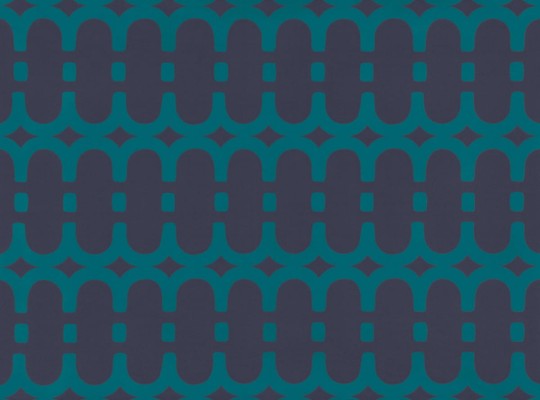 Tapeta Kirkby Design x Eley Kishimoto Loopy Link WK804/06 Teal