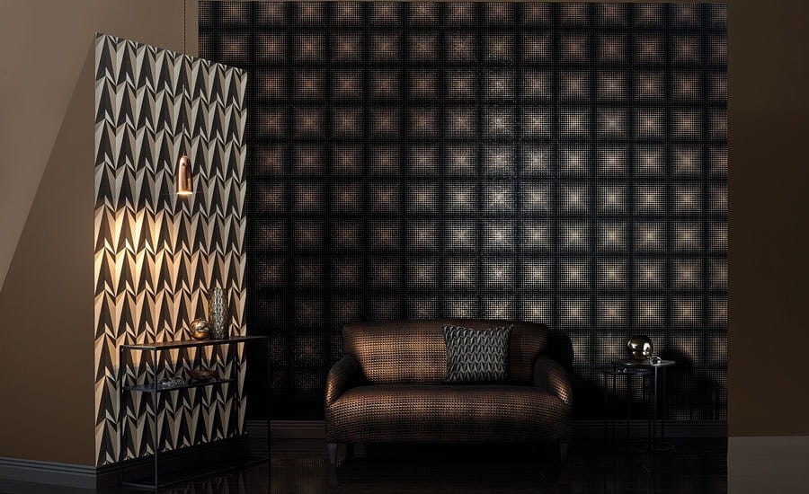 Tapeta Kirkby Design x Eley Kishimoto Nugget Mirage WK805/05 Monochrome