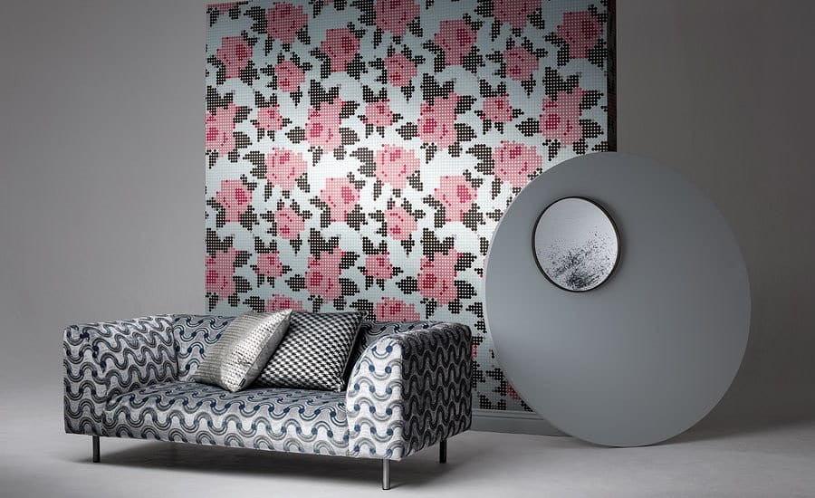 Tapeta Kirkby Design x Eley Kishimoto Peg Art Roses WK807/02 Blush