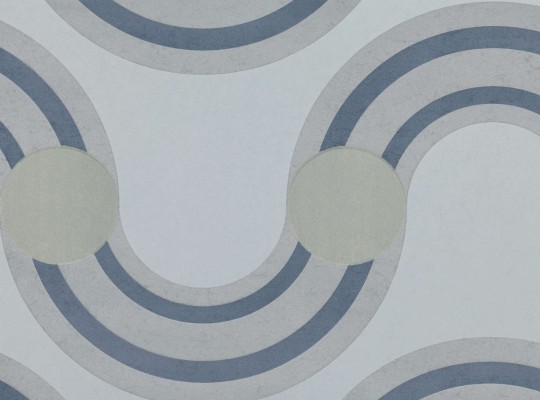 Tapeta Kirkby Design x Eley Kishimoto Spot On Waves WK808/05 Steel