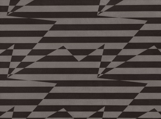 Tapeta Kirkby Design x Eley Kishimoto Stripey Zig Zag Birds WK809/01 Noir