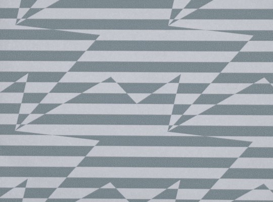 Tapeta Kirkby Design x Eley Kishimoto Stripey Zig Zag Birds WK809/04 Steel