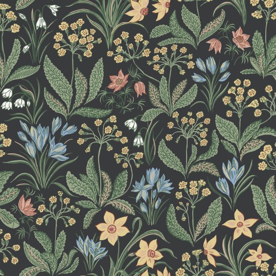 Sandberg S10161 Huset i Solen Charcoal - tapeta w łąkę kwiatów